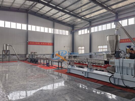 500KG/h TPR TPE dây chuyền sản xuất nước làm mát sợi pelletizing