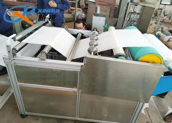 Máy làm vải không dệt PP 600mm 800mm dọc