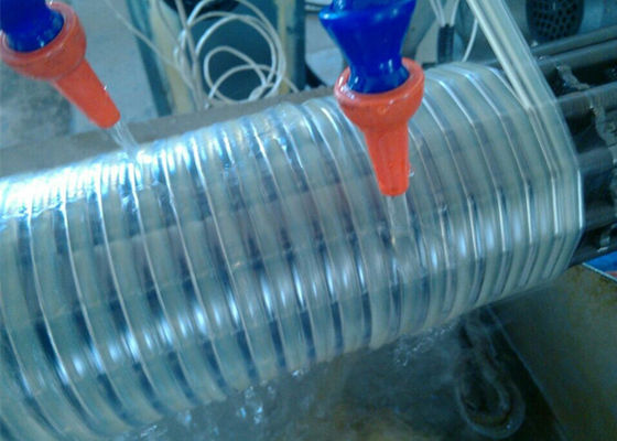 Máy làm ống nhựa xoắn ốc linh hoạt 380V 10T