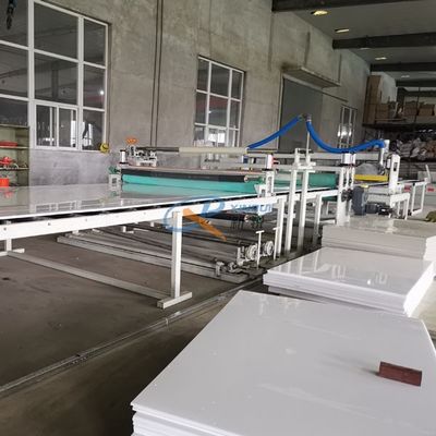 Công nghiệp hóa chất Máy tấm PE 1200mm 10mm