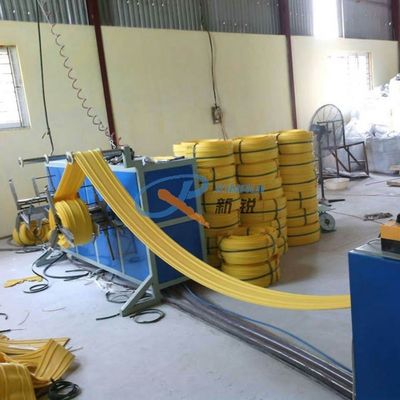 Máy làm băng cản nước PVC có gân 150mm bằng bê tông