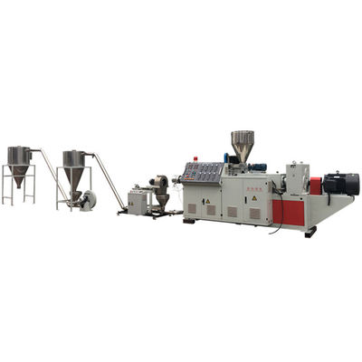 Máy đùn trục vít đôi 15m Máy tạo hạt nhựa 20m3