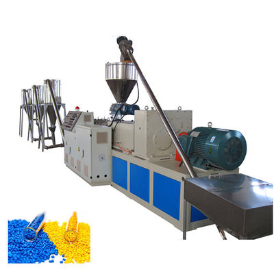 Máy đùn trục vít đôi 15m Máy tạo hạt nhựa 20m3