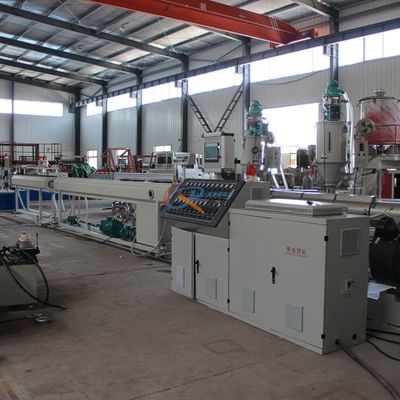Máy làm ống nhựa PP PE trục vít đơn ABB 110mm