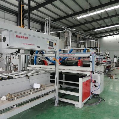 Máy làm bảng PVC WPC 1220mm cho đồ nội thất