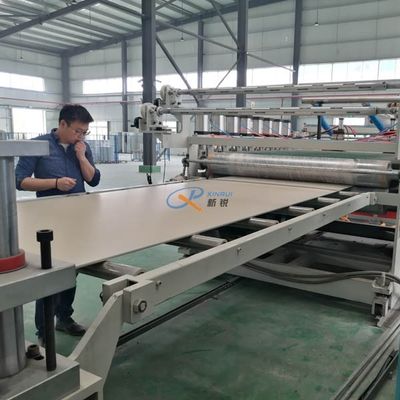 Máy làm ván xốp PVC WPC trục vít đôi