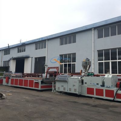 Dây chuyền sản xuất bảng điều khiển cửa rỗng PVC WPC SJSZ80